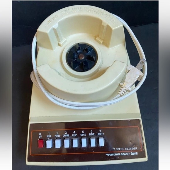 VTG Hamilton Beach Scovill Blender Model 600-2 Replacement Parts Motor Base - Picture 2 of 5